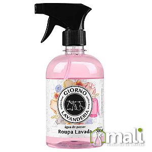 AGUA DE PASSAR GIORNO LAVANDERIA ROUPA LAVADA 500ML