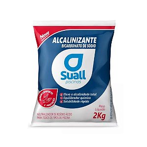 ALCALINIZANTE BICARBONATO DE SÓDIO SUALL 2KG