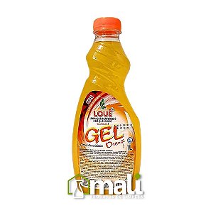 LIMPADOR PERFUMADO GEL COM QUEROSENE LOUÊ ORANGE 1L