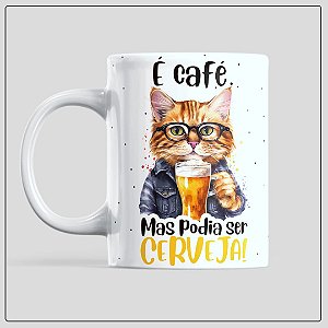 caneca gato cerveja