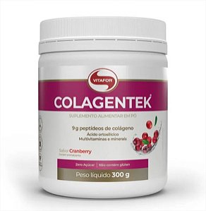 Colagentek Pote 300g Cranberry - Vitafor