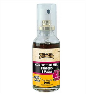 Spray Malva e Própolis 30ml - Ziinziin