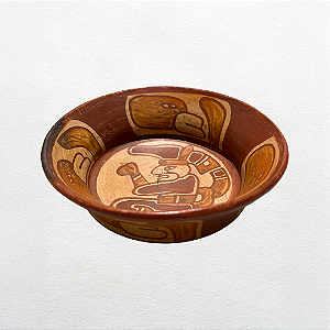 Tigela em Barro com Engobe – Cultura Ulua, Honduras (600-700 d.C.)