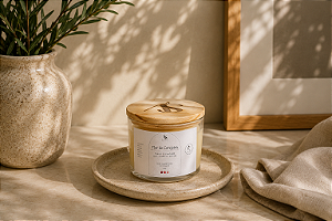Vela Aromática Perfumada Flor de Cerejeira 90g - Sweet Aromas