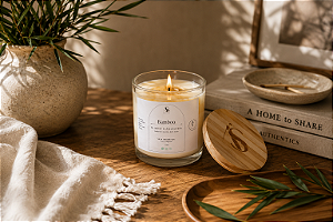 Vela Aromática Perfumada Bamboo 170g - Sweet Aromas