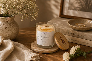 Vela Aromática Perfumada Chá Branco 170g - Sweet Aromas