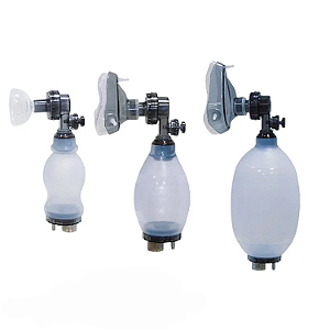 Ambú de silicone - Conjunto com 3 tamanhos