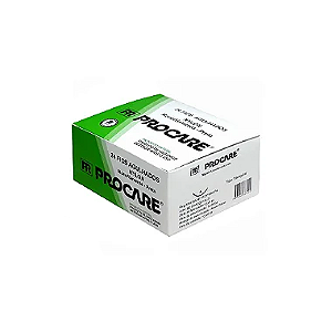 Fio Agulhado Nylon Monofilamento Preto Triang 24un Procare