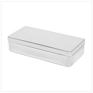 Estojo liso de inox 20X10X5cm - Fami