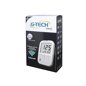 KIT MEDIDOR DE GLICOSE LITE SMART BLUETOOTH AUTO CODE G-TECH