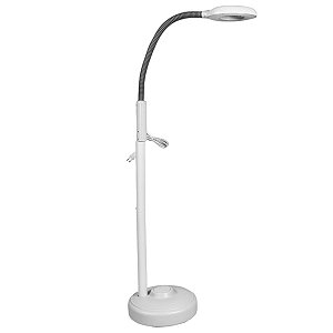 Lupa Luminária LED Flexível no Tripé SolidBase