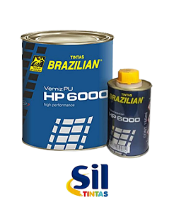 Verniz PU HP6000 Brazilian 750ml com catalizador 150ml