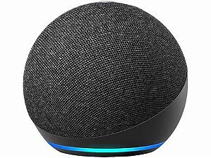 Caixa De Som Amazon Echo Alexa Smart (4ª Geração): Com som premium  inteligente - Cor Preta