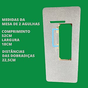 Mesa para máquina de costura 2agulhas T828 Industrial Siruba/Outros