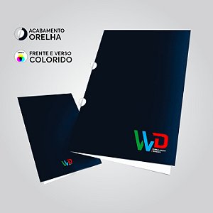 Pasta de papel Personalizada com Orelha