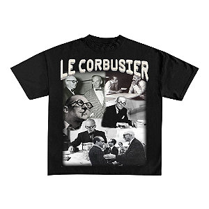 Camiseta Le Corbisier - Preto