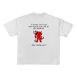 Camiseta Little Devil - Branco