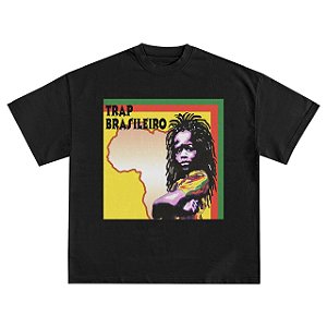 Camiseta Trap Brasileiro - Preto