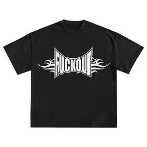 Camiseta Fuck Out - Preto