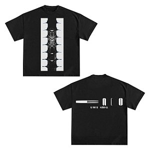 Camiseta Column x Enco - Preto