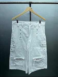 Carpenter cargo shorts - Branco