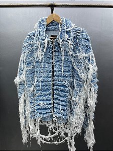 Distressed Denim Jacket