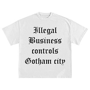 Camiseta Gotham City - Branca