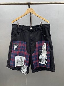 Lordre x UMS 458-LL 1/1 Flannel carpenter shorts