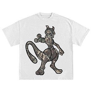Camiseta MewTwo Branca