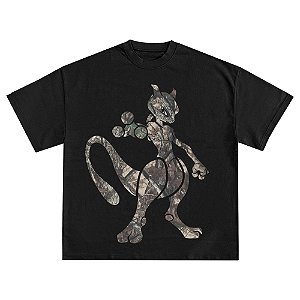Camiseta Realtree MewTwo Preta