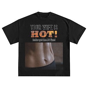 Camiseta Hotwife Preta