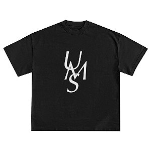 Camiseta UMS monogram Preta
