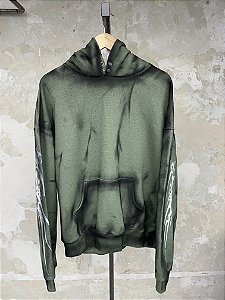 Airbrush tribal hoodie verde