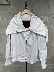 Dystopian Psycho Killer Jacket Branca.