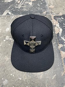 Cross Snap Back preto