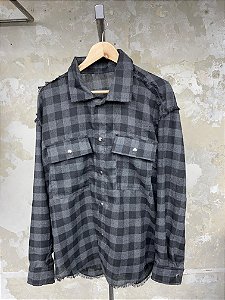 Flannel Shirt Black