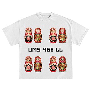 Camiseta Russian Doll 1 Branca