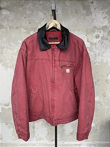 UMS 458-LL red canva work jacket