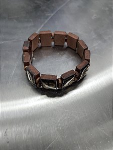 Wood bracelet brown