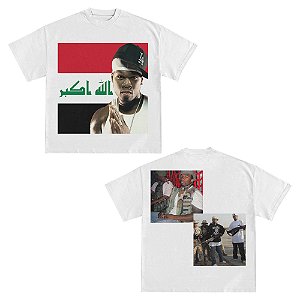Camiseta 50 CENT Branca