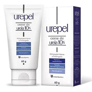 Urepel 60g - Creme de Uréia 10% - Para Pele Ressecada - União Quimica