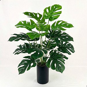 Planta Costela De Adão Artificial 18 Folhas Realista Árvore