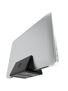 Suporte Para Notebook e Laptop Fechado Vertical Apoio De Mesa Monitor Externo L26 - ARTBOX3D