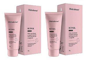 Kit 2 Séruns Antirrugas Retinol com Ácido Hialurônico | Hidrabene