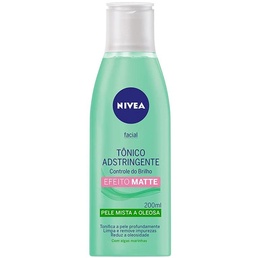Tônico Facial Adstringente 200ml Controle do Brilho | Nivea