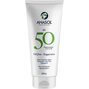 Protetor Solar FPS 50 200 ml | Anasol