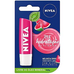 Protetor Labial Hidratante 24h Melancia Shine 4,8g | Nivea