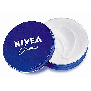 nivea creme hidratante multibenefícios com hidratação intensa e proteção contra ressecamento LATA 56 G