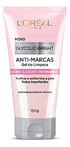 L'oreal Paris Glycolic Bright Gel De Limpeza Facial - 150g