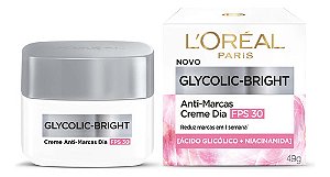 Glycolic Bright Creme Redutor De Marcas Dia/FPS 30 - 49g